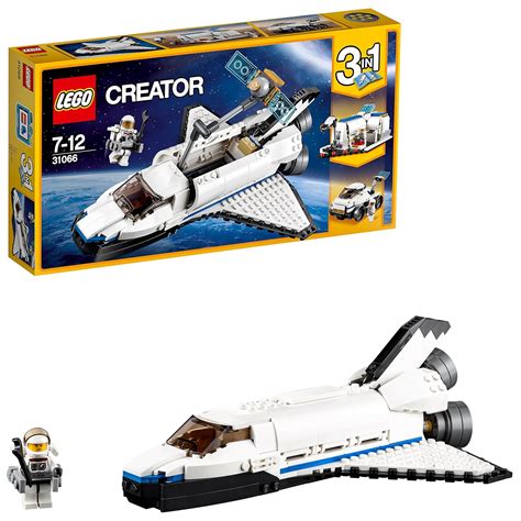 Buy LEGO Creator 3in1 Space Shuttle Explorer Building Blocks For Kids 7 ...