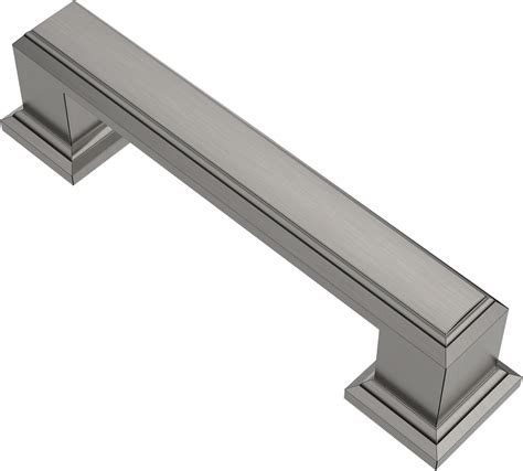 Alzassbg 10 Pack Brushed Black Nickel Cabinet Pulls, 3 Inch(76mm) Hole ...