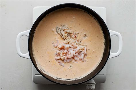 Crab and Shrimp Seafood Bisque Recipe