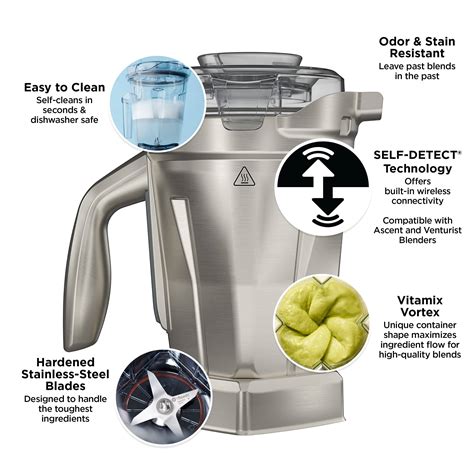 Questions and Answers: Vitamix 48-ounce Blending Container Stainless ...