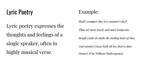 PPT - Exploring Various Forms of Poetry PowerPoint Presentation, free ...