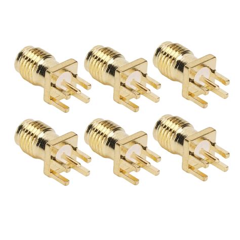 Female Jack Connector 100 Pcs SMA Female Base Socket India | Ubuy