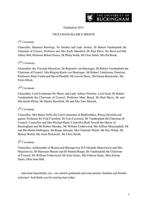 50 Top Graduation Speech Ideas (& Examples) ᐅ TemplateLab