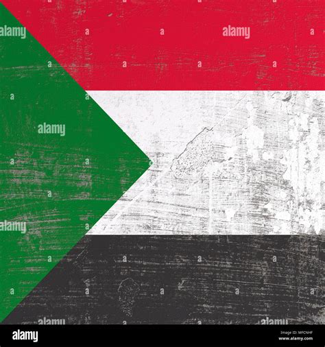 North sudan flag hi-res stock photography and images - Alamy