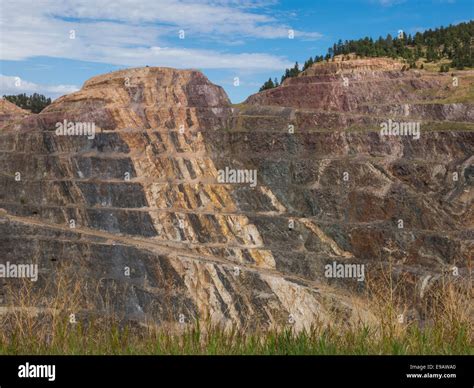 Homestake Gold Mine in Lead, South Dakota Stock Photo - Alamy