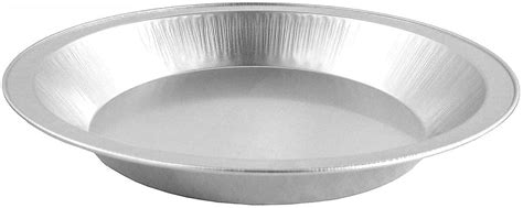 PACTOGO 9" Disposable Heavy Smooth-Wall Aluminum Foil Pie Pans (Pack of ...