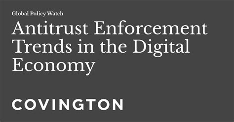 Antitrust Policy Update 的图像结果
