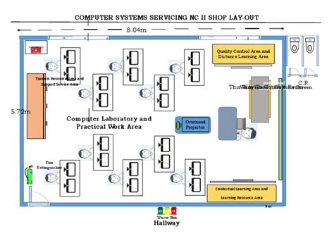 Computer Shop Lay Out Example 的图像结果