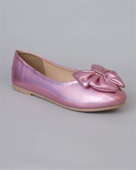 Kids Girls Round Toe Slip-On Ballerinas – Kidsville