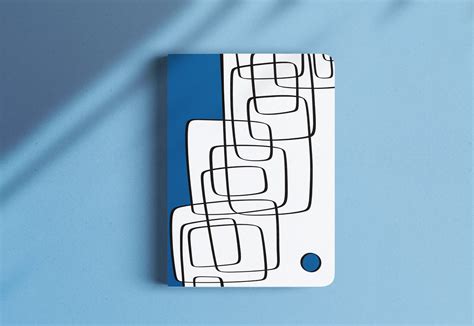 Notebook - Blue Abstract – The Journal Lab