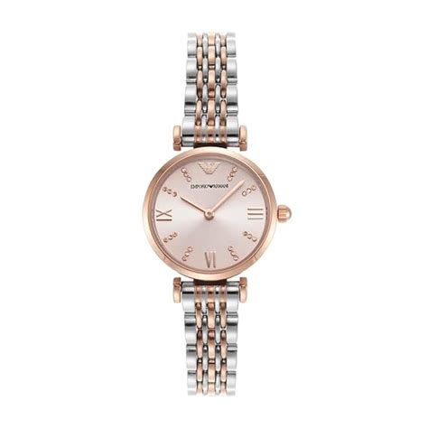Emporio Armani Stainless Steel Analog Pink Dial Women Watch-Ar11223 ...