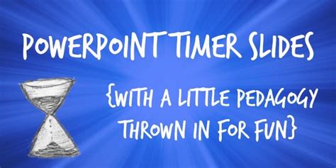 Image result for PowerPoint Timer