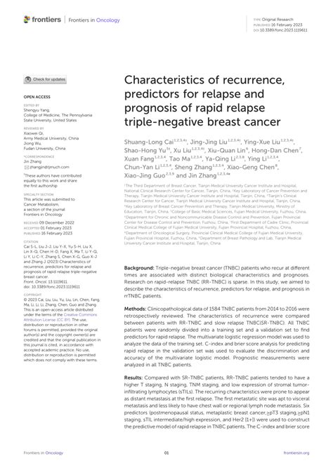 Image result for Triple Negative Recurrence