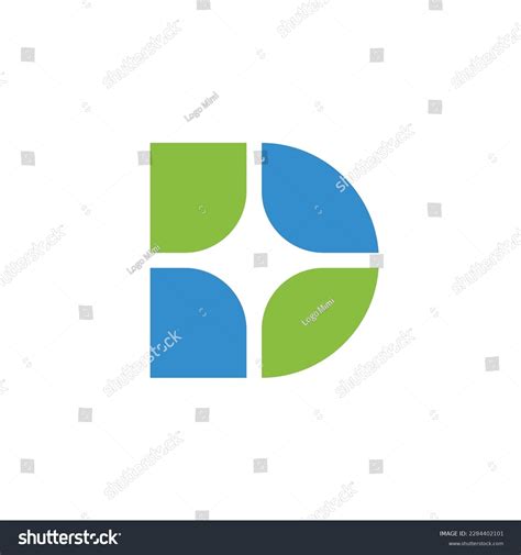 Abstract Letter D Logo Design Alphabet Stock Vector (Royalty Free) 2284402101 | Shutterstock - Abstract Letter D