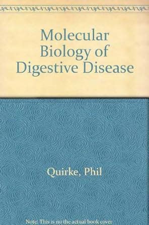 Buy Molecular Biology Digestive Diseases Book Online at Low Prices in ...