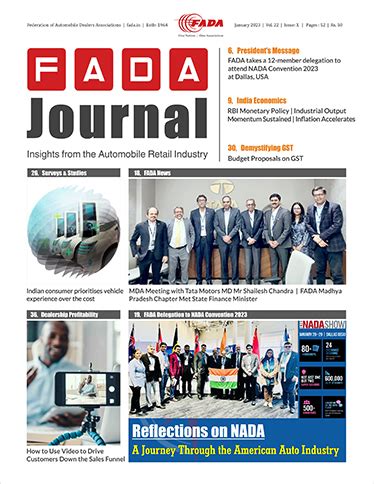 FADA - Federation of Automobile Dealers Associations, India - FADA India