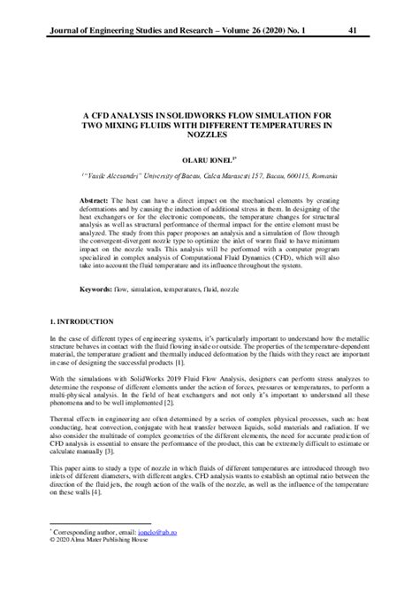 Image result for SolidWorks CFD Two Fluids