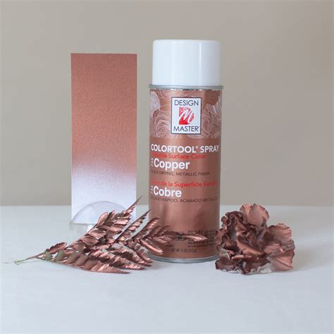 Copper Metallic Design Master Floral Spray Paint | Flower Moxie | DIY ...