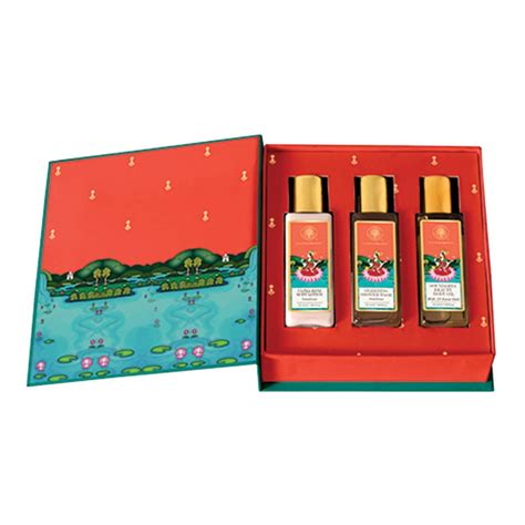 Forest Essentials Soundarya Miniature Luxury Gift Box | 24 Karat Gold ...