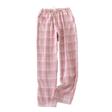 JingHai Womens Cotton Pajama Bottoms Lightweight Sleep & Lounge Pants ...