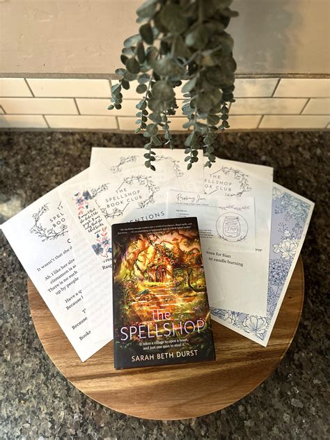 Spellshop Book Club Printables Guide - Etsy