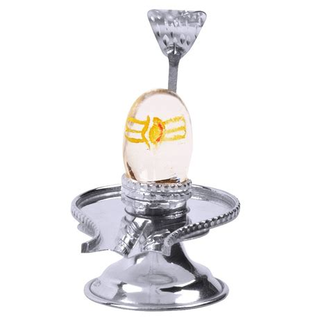 Buy GIRISA AND SON Natural Quartz Crystal Shiva Lingam Sphatik Shivling ...