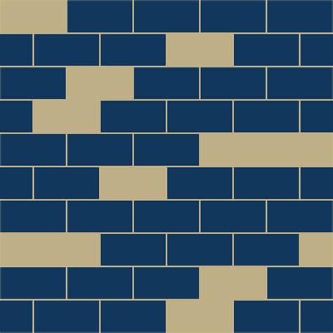 Seamless Decorative Brick Tile Pattern Swatch 10635094 Vector Art at ...