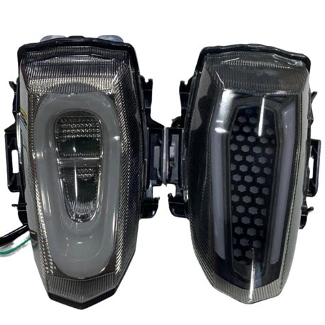 Tail Light for Yamaha R15 V4, V3, R15 M - Multicolor Flowing Indicator ...