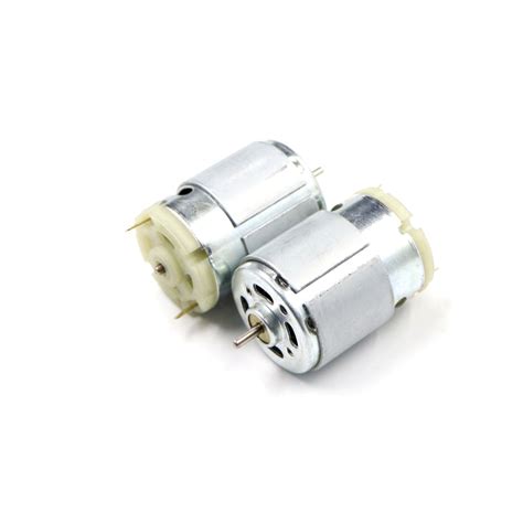 Leshi RS-385 DC Small Shaft Motor 6V-12V With Metal Clip