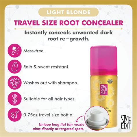 Buy Style Edit Light Blonde Travel Size Sized Root Concealer Duo to ...