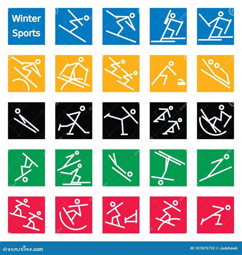 Winter Sports Figures 的图像结果
