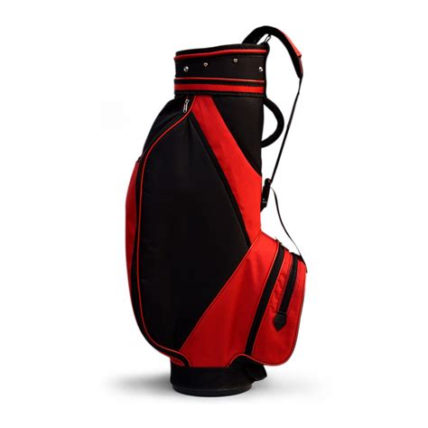 Golfoy Fat Zipperhead Golf Cart Bag (Black/Red) : Amazon.in: Sports ...