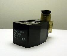 Buy WIC Valve 2P Series 24V DC Electric Solenoid Valve Coil with DIN ...