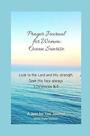 Prayer Journal for Women: Ocean Sunrise : Journal, A Just for You ...