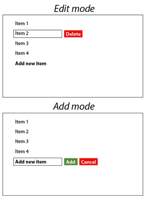 Image result for Add and Remove Button