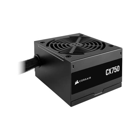 Corsair CX Series CX750 – 750 Watt 80 PLUS Bronze ATX Power Supply ...