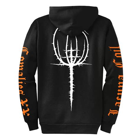 Lacuna Coil Comalies XX Zip Hoodie