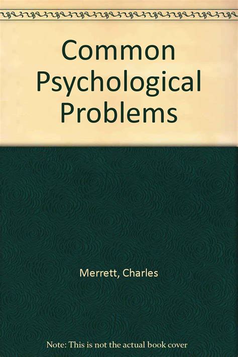 Buy Common Psychological Problems Book Online at Low Prices in India ...