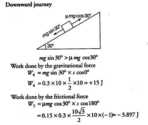 A body of mass 0.3 kg is taken up an inclined plane length 10 m and ...