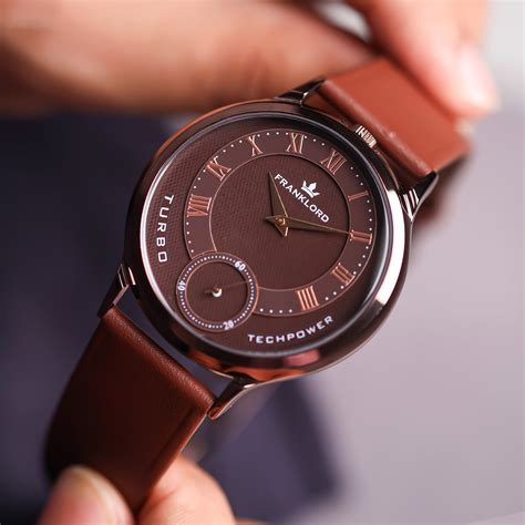 Franklord Split Turbo – Rustic Bronze TechPower Watch for Men