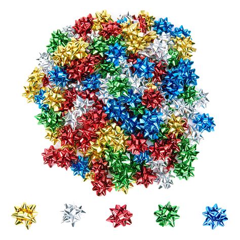 Amazon.com: Iceyyyy 200 Pcs Mini Christmas Gift Bows-1 Inch Mix Color ...