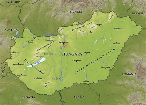 Blue Green Atlas - The Geography of Hungary