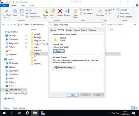 Setup 2019 File Server 的图像结果