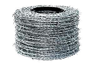 Barbed Wire for Fencing | 4 Point barbs | Line Wire - 12 swg, Barb Wire ...