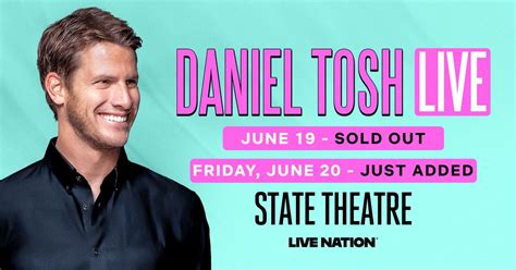 Daniel Tosh presented by Live Nation, State Theatre (Minneapolis ...