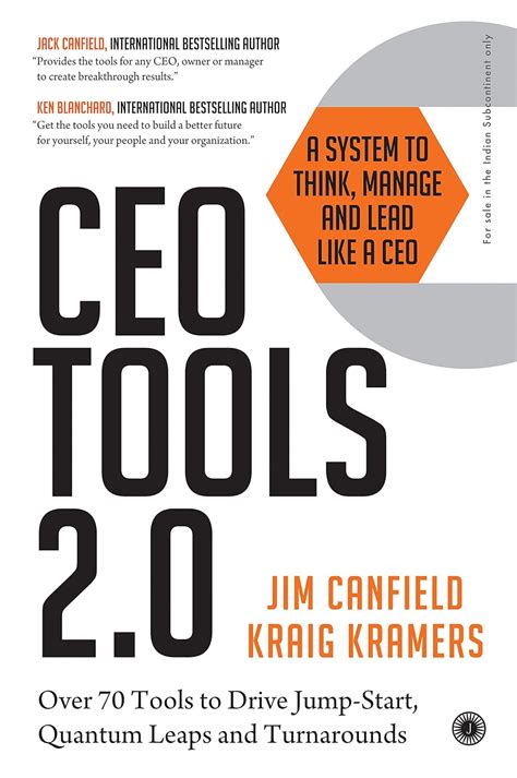 CEO Tools 2.0 : A System to Think, Manage, and Lead Like a CEO eBook ...