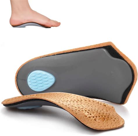 3/4 Arch Support Insoles for Women/Men Plantar Fasciitis Insoles ...