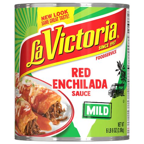 LA VICTORIA® Red Traditional Enchilada Sauce - Mild, Item #07812 ...