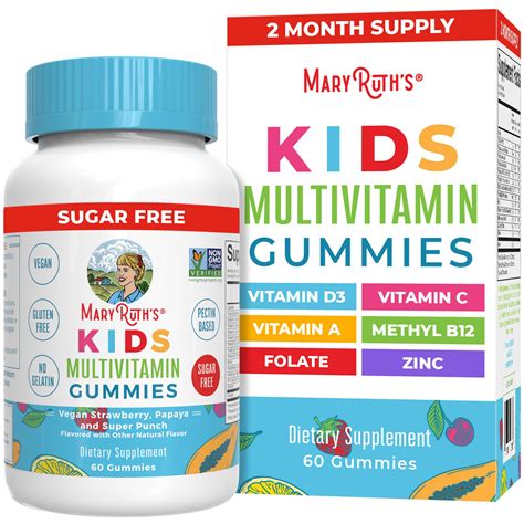 Snapklik.com : Kids Vitamins Multi Sugar Free 2 Month Supply Kids ...