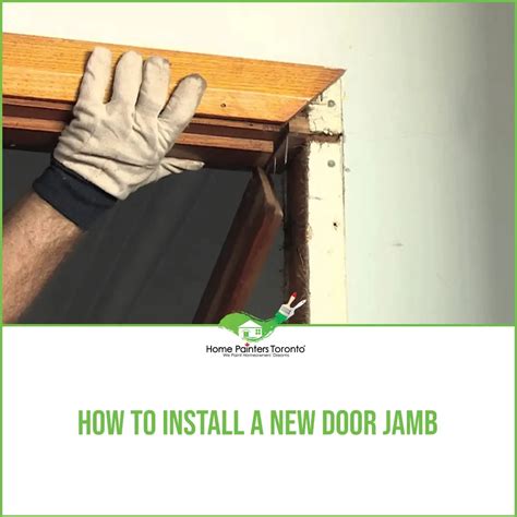 Installing Door Jamb